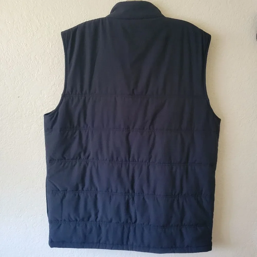 Travis Mathew | Cold Bay Quilted Puffer Vest XL Black Athleisure Golf Activewear